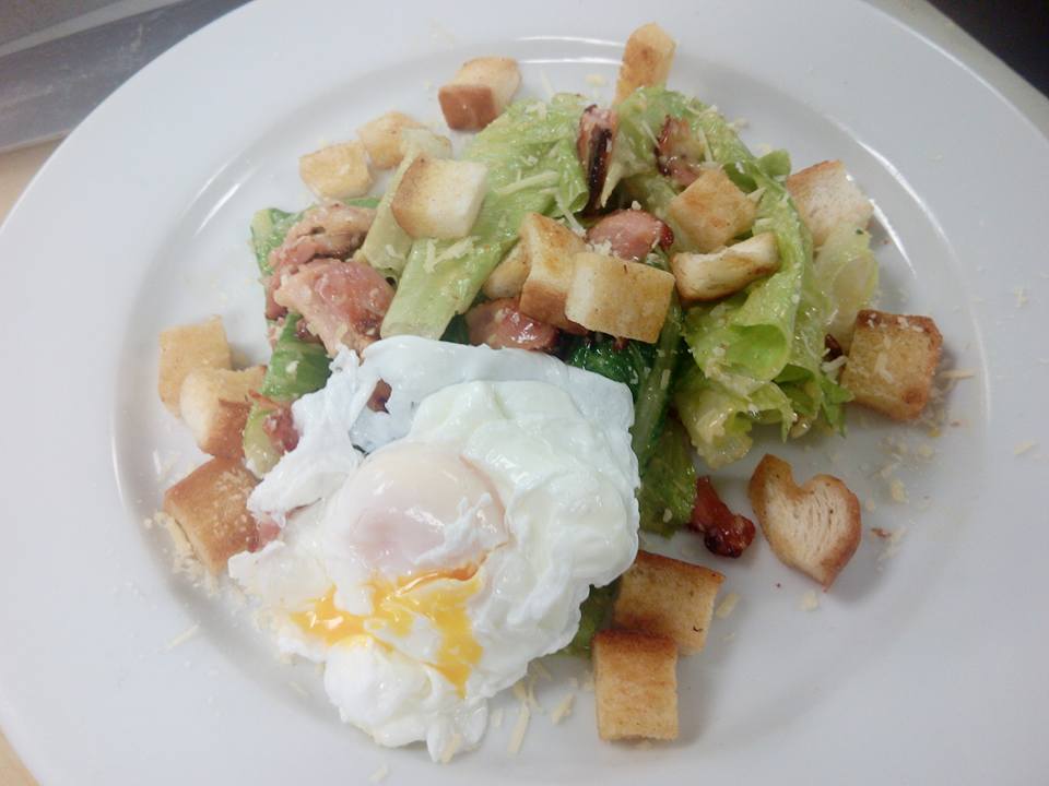 DIY Caesar salad